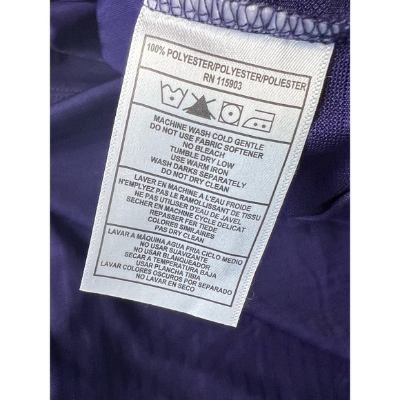 MEN'S BURMUDA SANDS GOLF SHIRT 15+ UPF PURPLE SIZE S NWT - Picture 7 of 9